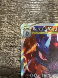 Pokemon Lucario VSTAR SWSH291 Sword & Shield Promo Holo VSTAR - Image 2