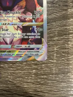 Pokemon Lucario VSTAR SWSH291 Sword & Shield Promo Holo VSTAR - Image 4