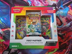 NEW! Pokemon TCG First Partner Illustration Collection Series 1! New & Sealed! - Image 1