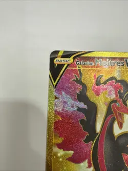 Pokemon Galarian Moltres V 183/172 Brilliant Stars Secret Rare Holo 220 HP - Image 3