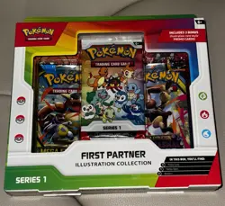 Pokemon TCG First Partner Illustration Collection Series 1 New Sealed FS 🔥 - Image 1