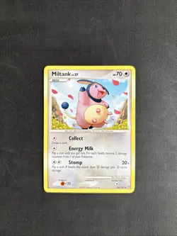Pokemon TCG Miltank Stormfront 44/100 Regular Uncommon Non Holo 2008 Nintendo - Image 1
