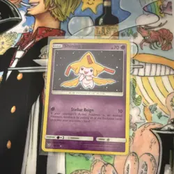 Pokemon TCG Shining Jirachi 42/73 Shiny Holo Rare 70 HP Basic Shining Legends - Image 3