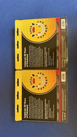 Lot Of 2 Pokemon Day 2026 30th Anniversary Pikachu Sets - Image 2