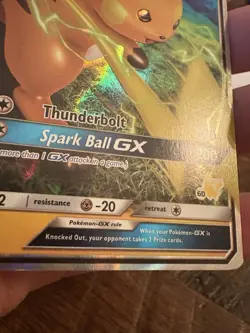 Raichu GX - 20/68 (#60 Pikachu Stamped) Promo Battle Academy Pokemon TCG - Image 5