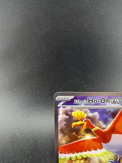 Pokemon TCG Ethan's Ho-Oh ex 230/182 Sv10 Destined Rivals Holo SIR Full Art - Image 2