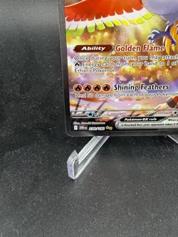 Pokemon TCG Ethan's Ho-Oh ex 230/182 Sv10 Destined Rivals Holo SIR Full Art - Image 5