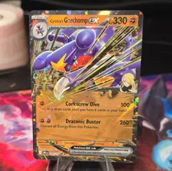 Pokemon TCG Cynthia's Garchomp ex SV10 Destined Rivals 104/182 Holo 330 HP - Image 1
