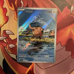 Cufant 076/064 Shrouded Fable Illustration Rare Full Art Holo Pokemon TCG NM - Image 2