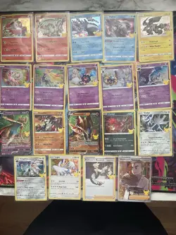 Pokemon 25th Anniversary Celebrations Lot (Read Full Description!) - Image 1
