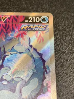 Pokemon TCG Vaporeon v Full Art 2021 SWSH181 Alt Art Black Star Promo NM - Image 3