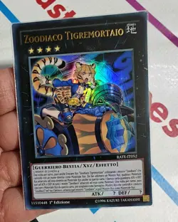 ZOODIACO TIGREMORTAIO (Zoodiac Tigermortar) Ultra Rara RATE-IT052 1Ed YU-GI-OH - Image 1