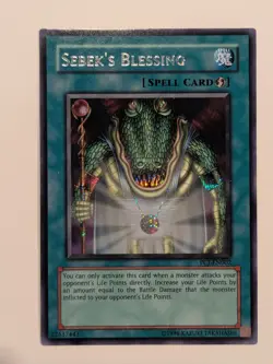 Sebek's Blessing PCJ-EN002 Limited Edition Prismatic Secret Rare LP - Image 1