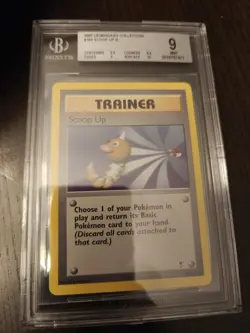 Pokemon Scoop Up Legendary Collection 104/110 Unlimited Regular BGS 9 - Image 1