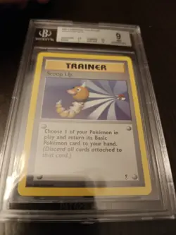 Pokemon Scoop Up Legendary Collection 104/110 Unlimited Regular BGS 9 - Image 2