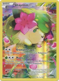 1x Shaymin - XY115 - Mythical Pokemon Collection Promo Lightly Played Pokemon XY - Image 1