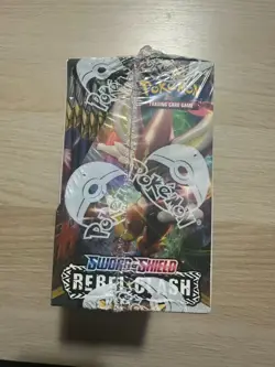 Pokemon Sword & Shield Rebel Clash Booster Box Brand New Factory Sealed - Image 2