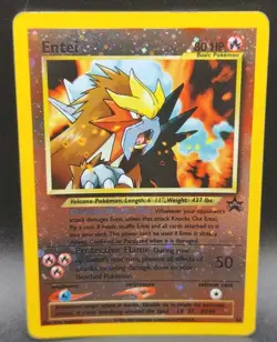 Entei 34/53 Wotc Promo Reverse Holo Pokemon TCG MP - Image 1