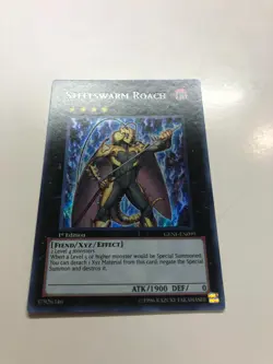 USA Seller Yugioh Steelswarm Roach - GENF-EN099 - Secret Rare - 1st Edition - NM - Image 2
