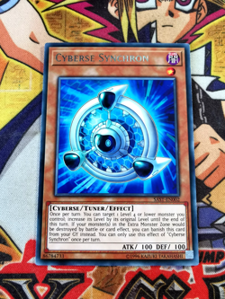 Cyberse Synchron sast-en002 Unltd Ed (NM+) Rare Yu-Gi-Oh! - Image 1