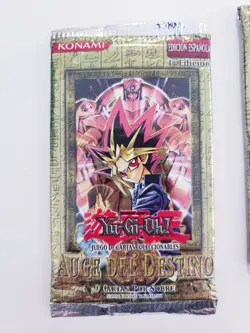 FOUR PACK Yu-Gi- Oh Rise of destiny booster pack 1st edition SPANISH ED - Image 3