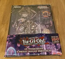 Yugioh I:P Masquerena - 9 Pocket Duelist Portfolio - Image 1