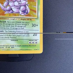 Nidoking Pokemon Card Holo 11/102 Base Set Rare Unlimited - Image 5