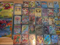 Pokemon Mixed Card Lot - Graded + Illustration Rares + EX + Full Arts + Jumbo NM - Image 2
