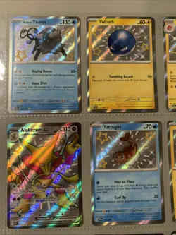 Pokemon TCG Paldean Fates Baby Shiny Holo Rare Lot of 9 Cards NM Shiny Rare SV - Image 2