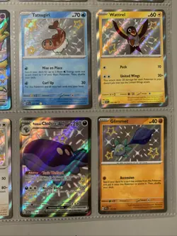 Pokemon TCG Paldean Fates Baby Shiny Holo Rare Lot of 9 Cards NM Shiny Rare SV - Image 4