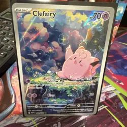 Clefairy 94/88 Perfect Order Full Art Illustration Rare Pokemon Card - Image 1
