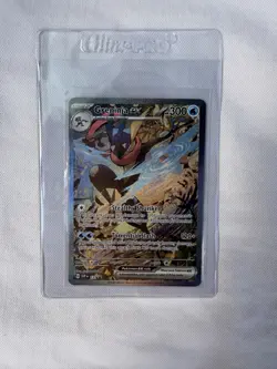 Pokemon TCG S&V Greninja EX 132 Black Star Promo Holo Card - Image 1
