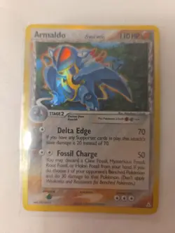 ARMALDO d [Delta Species] 1/110 EX Holon Phantoms HOLO rare Pokemon TCG card - Image 2