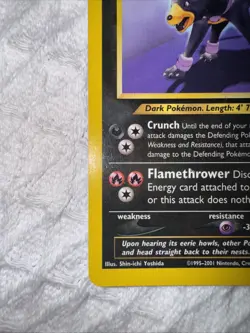 Pokemon Card - Houndoom Neo Discovery 23/75 Rare - Image 5