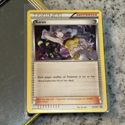 Karen XY177 Mint!! | Absolutely CLEAN ✅ | Pokemon 2016 TCG Card NM - Image 1