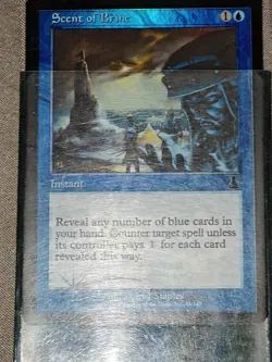Magic the Gathering MTG Card: Scent of Brine FOIL 45/143 Urza's Destiny! NM - Image 1