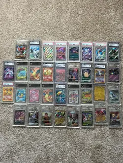 pokemon cards graded lot - Image 1