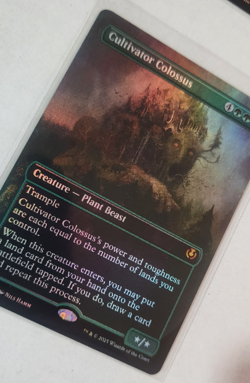 2x CULTIVATOR COLOSSUS -Reg Foil B'Less Foil - Innistrad Remastered - MTG Mythic - Image 3
