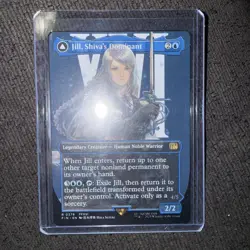 Jill, Shiva's Dominant (Borderless) *Non-Foil* FIN 378 NM - Image 1