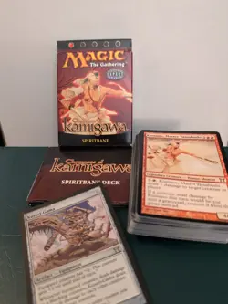 MTG Champions of Kamigawa Theme Deck Set Complete 4 Decks w/ Inserts CHK 2004 - Image 3