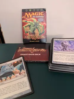 MTG Champions of Kamigawa Theme Deck Set Complete 4 Decks w/ Inserts CHK 2004 - Image 4