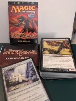 MTG Champions of Kamigawa Theme Deck Set Complete 4 Decks w/ Inserts CHK 2004 - Image 5