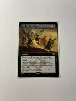 Magic: The Gathering (MTG) - Will of the Abzan (Extended Art) - (TDC) - Image 1