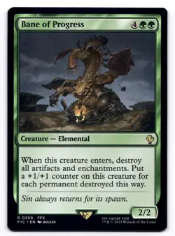 Bane of Progress NM Commander: Final Fantasy 0299 MTG Regular - Image 1