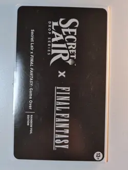 MTG Secret Lair x Final Fantasy: Game Over Rainbow Foil Magic the Gathering New - Image 1
