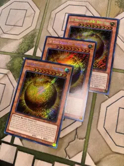 YuGiOh THE WINGED DRAGON OF RA - SPHERE MODE Secret Rare Play Set RA01-EN007 - Image 2