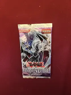 Yu-Gi-Oh Gladiator's Assault Booster Pack Factory Sealed English - Image 3