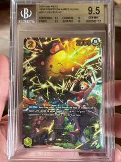 One Piece Zeus SP Foil Adventures on Kami's Island BGS 9.5 - Image 1