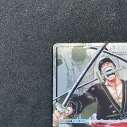 ONE PIECE Roronoa Zoro OP01-001 (Alternate Art) ENGLISH 25th Anniversary - Image 3