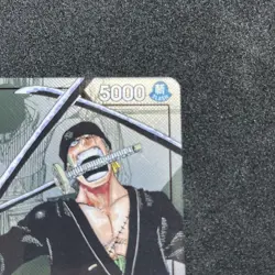 ONE PIECE Roronoa Zoro OP01-001 (Alternate Art) ENGLISH 25th Anniversary - Image 4